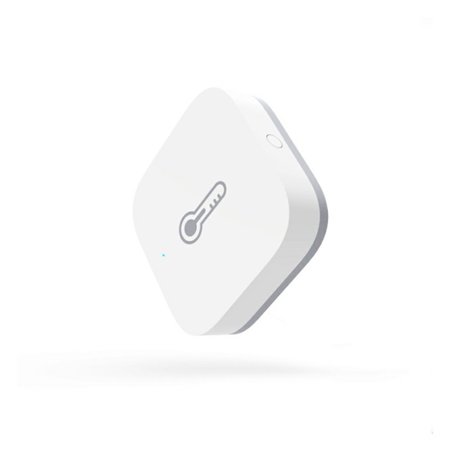 Temperature Sensor Smart Aqara Humidity Sensor for Remote Monitoring and Home Automation REQUIRES AQARA HUB Compatible with Apple HomeKit