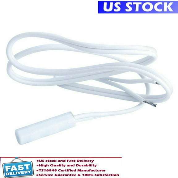 Temperature Sensor Thermister Controller WR55X10025 For GE Refrigerator PS304103 AP3185407 White