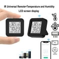 Temperature Sensor with IR Remote LCD Screen Display Real-time WiFi ...