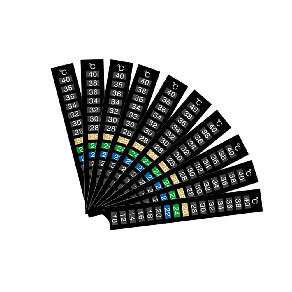 Temperature Strips Sticker Strip Adhesive Aquarium Water Stickbrewing
