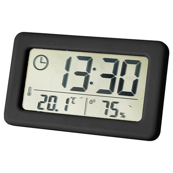 Temperature and Humiditys Clock for Home, Office, and Study Room Environment Control