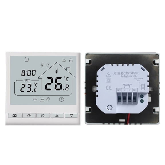 Temperature controller,2 3a Water 5 2 Diy Lcd Display 2 16a Diy Voice Diy Wifi Mizuh Room 5 Water Voice Office Compatible With And Temperature Compatible With