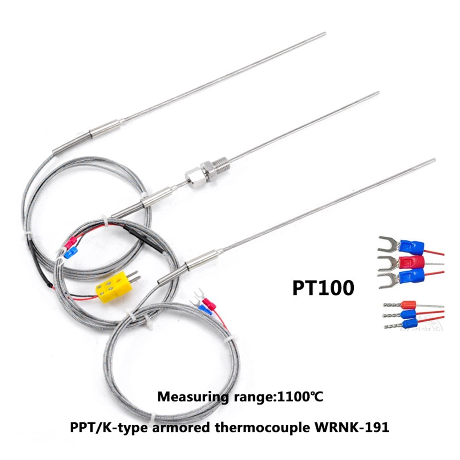 Temperature and humidity meter Flexible Bending Probe, 1100 Degrees
