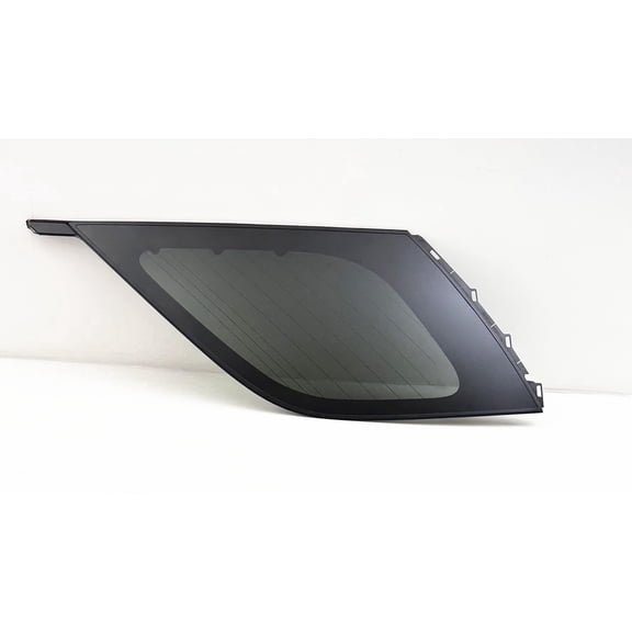 Tempered Driver Left Side Quater Window Quarter Glass Compatible with Land Rover Discovery 2017-2025 Models (Not For Discovery Sport)