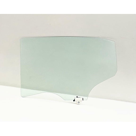 Tempered Driver Left Side Rear Door Window Door Glass Compatible with Mazda 2 4-Door Hatchback 2016-2023 Models