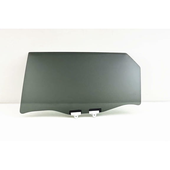 Tempered Driver Left Side Rear Door Window Glass Compatible with Toyota BZ4X / Subaru Solterra 2023-2025 Models