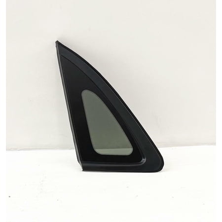 Tempered Driver Left Side Rear Quarter Window Quarter Glass Compatible with Hyundai Kona / Kona N / Kona Electric 2018-2023 Models