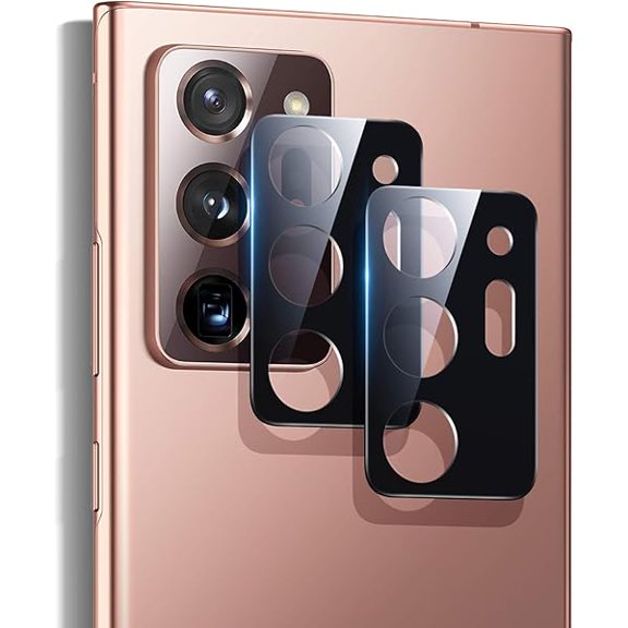 Tempered Glass Camera Lens Protector for Samsung Galaxy Note 20 Ultra, 2-Pack