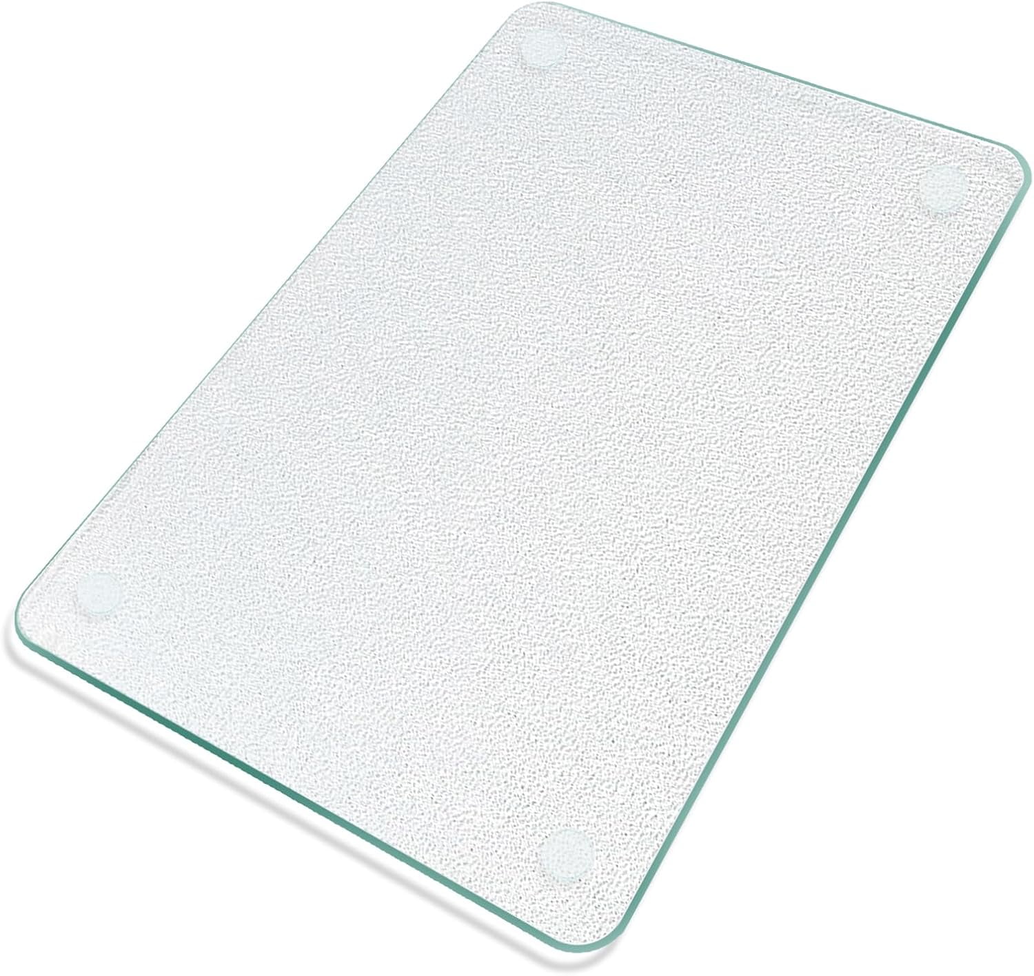 Tempered Glass Cutting Board, 12x16" Glass Cutting Board for Kitchen ...