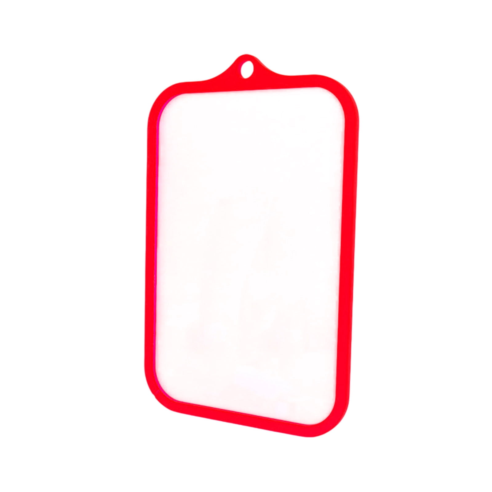 Tempered Glass Cutting Board with Non-Slip Silicone Edges, Double-Sided ...