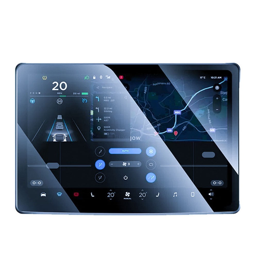 Tempered Glass Film Protector For Tesla Model 3 Highland 2024 Center