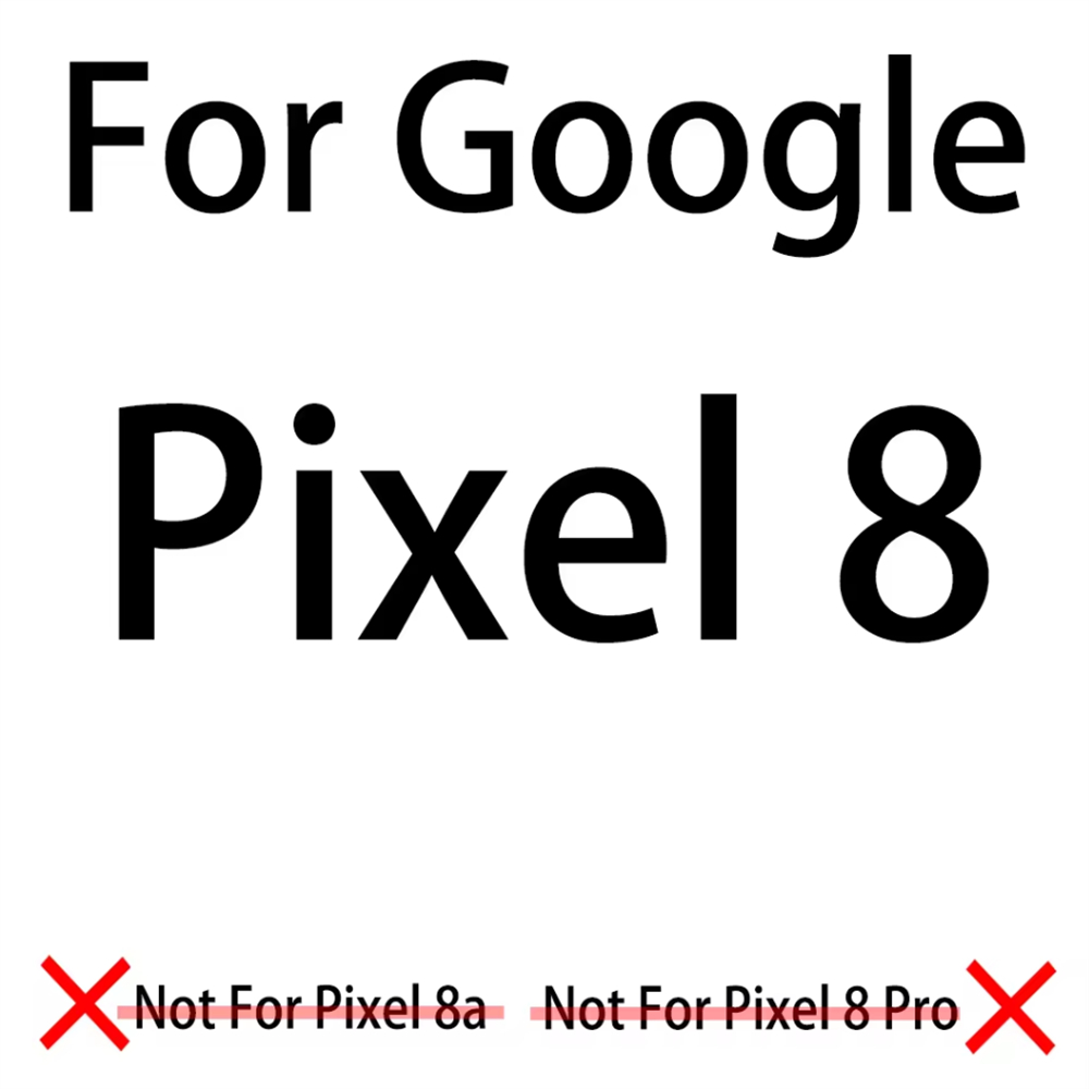 Tempered Glass For Google Pixel 9 8 7 6 Pro 8a 7a 6a 5a 5G 4a Screen