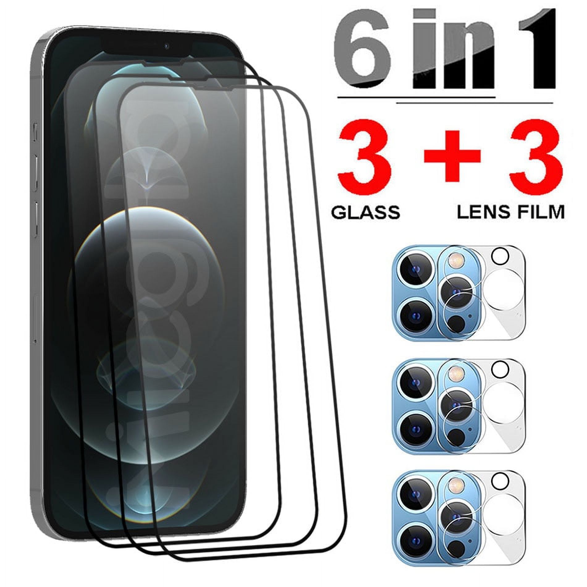 Tempered Glass For Iphone 15 Pro Max Screen Protector 3D Camera Lens