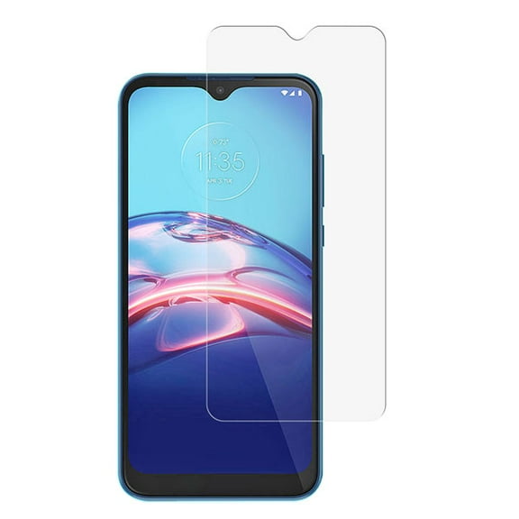 Tempered Glass HD Clear 9H Hardness Screen Protector, Easy Install & Case Friendly (2.5D)for Motorola Moto E (2020) / Moto E7 (2020) - Clear