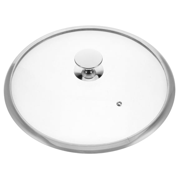 Universal Tempered Glass Lid for Cooking Pots, Pans, Frying Pans, and Skillets - , 1 Piece Cover