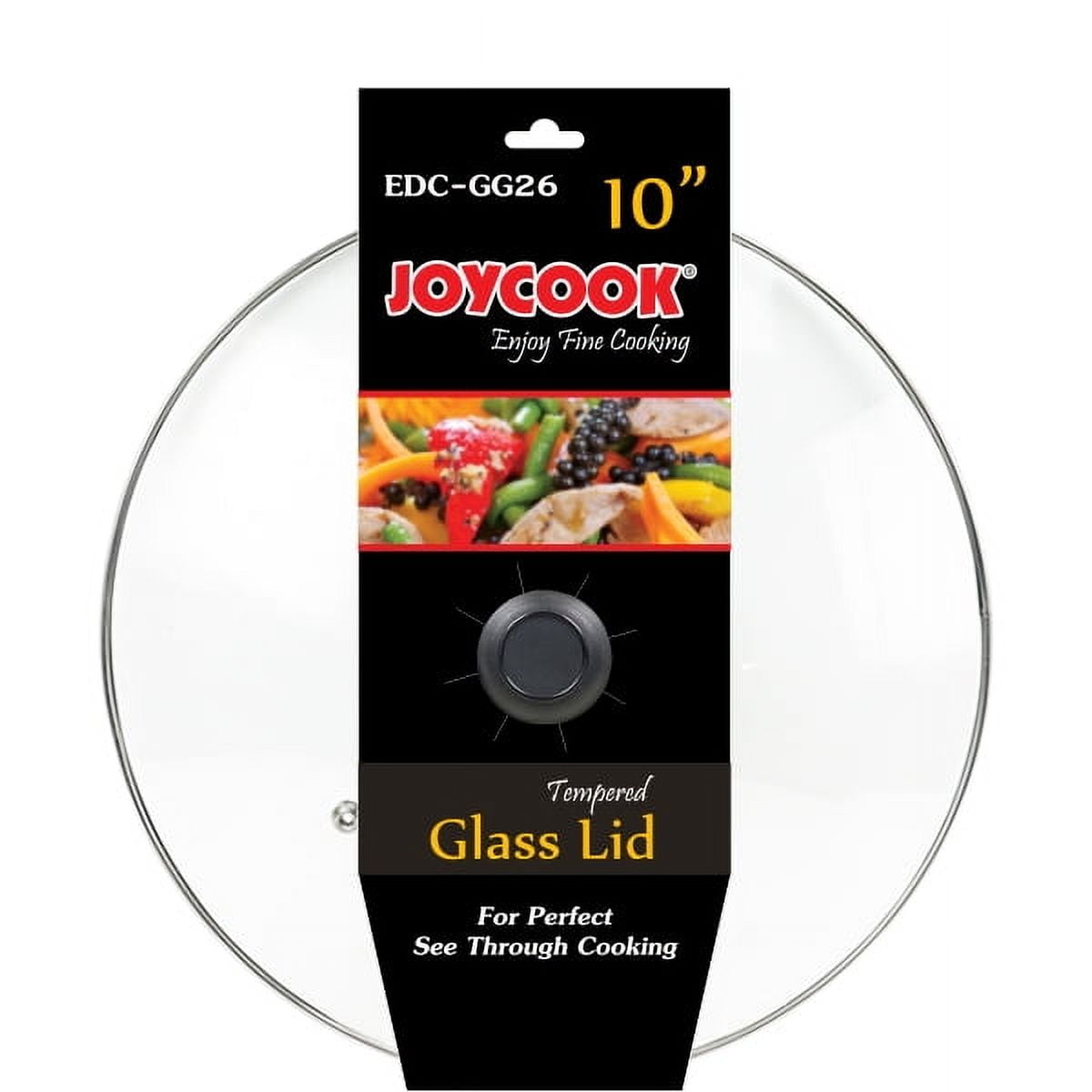 Couvercle En Verre Lacor 22cm Avec Trou Vapeur - Qualité Pro Pour Casseroles Et Poêles