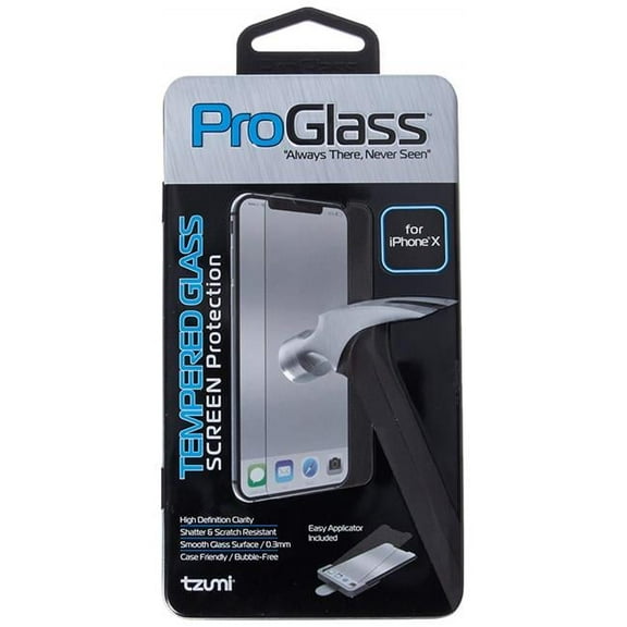 Tempered Glass Mobile Screen Protector with Easy Application & Cleaning Kit