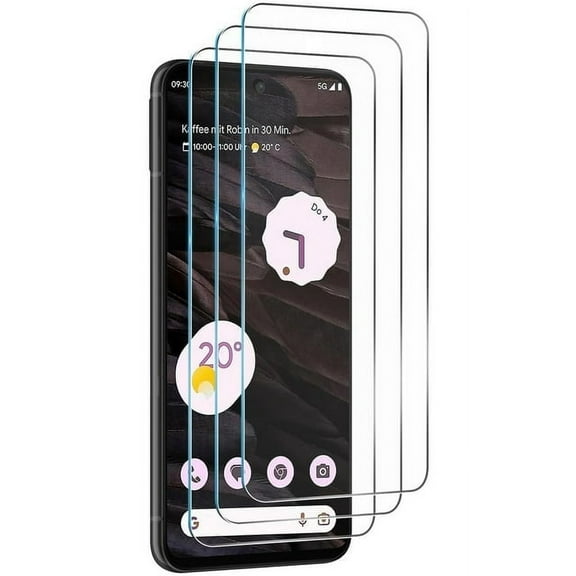 Tempered Glass Screen Protector Designed for Google Pixel 7 Pro Tempered Glass, Anti Scratch, Bubble Free with Easy Installation Glass For Google Pixel 7 Pro, Pack of 3 Glass Protector