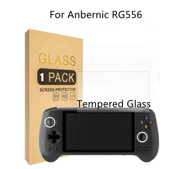 Tempered Glass Screen Protector Films For Anbernic RG556 Handled Game Console, 9H Hardness Screen Protecive Film Game Console Screen Protector film Accessories