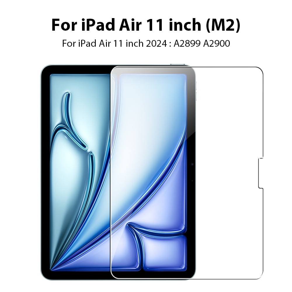 Tempered Glass Screen Protector For Ipad Pro 11 12.9 13 2024 Air 5 4 3