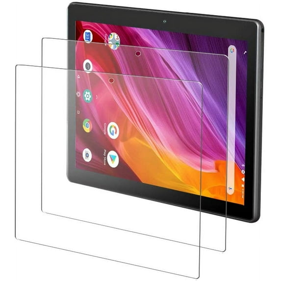 Tempered Glass Screen Protector For Vastking KingPad K10 Pro SOATUTO Tempered Glass Film Anti-Scratch High Sensitivity Easy HD 9H Clean Film For Vastking KingPad K10 Pro 10.1 Inch Tablet (2 Pcs)