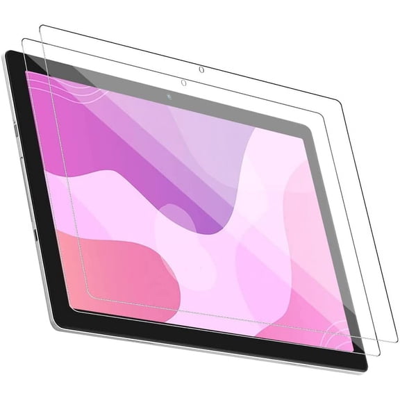 Tempered Glass Screen Protector For Moderness MB1001 SOATUTO Tempered Glass Film Anti-Scratch Easy Clean for 10 inch ZZB Velorim Freeski OLEXEX Bestski CZZ HAPPYBE ANYLAKE Okaysea Tablet - 2 Pcs