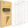 thumbnail image 1 of Tempered Glass Screen Protector for iPhone 6/6 Plus/7/7 Plus/8/8 Plus/SE/X/XR/XS/XS MAX [3-Pack], 1 of 4