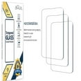 thumbnail image 1 of 3-Pack Tempered Glass Screen Protector for iPhone 14 / 14 Pro 2022 - Clear, 1 of 5