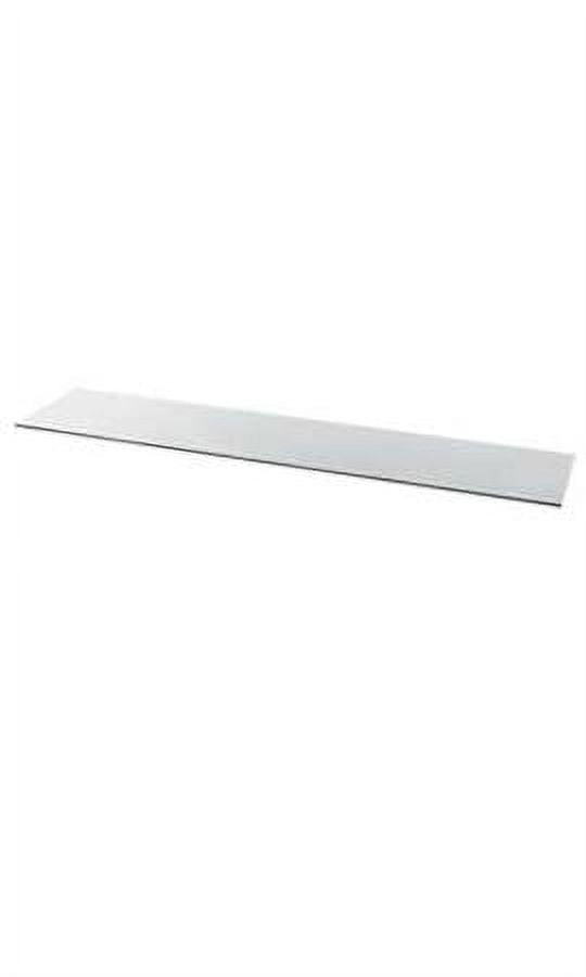 Tempered Glass Shelf 10"W x 48"L x 3/16" Set of 2