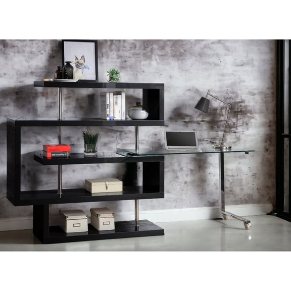 Tempered Glass Surface | Rotating Writing Desk for Flexible Use | Neat and Efficient Work Environment