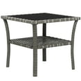 thumbnail image 1 of Tempered Glass and Aluminum Table / Multi - purpose for Patio Relaxing, 1 of 6