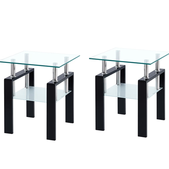 Tempered Glass with 5mm Shelf - Concise Style - Dining Room - Easy to Install