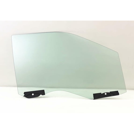 Tempered Passenger Right Side Front Door Window Door Glass Compatible with Ford F150 2015-2025 / F250 F350 F450 F550 2017-2022 Models
