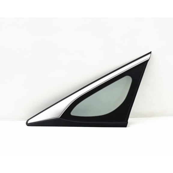 Tempered Passenger Right Side Quarter Window Quarter Glass Compatible with Honda Civic 4-Door Sedan 2016-2021 Models