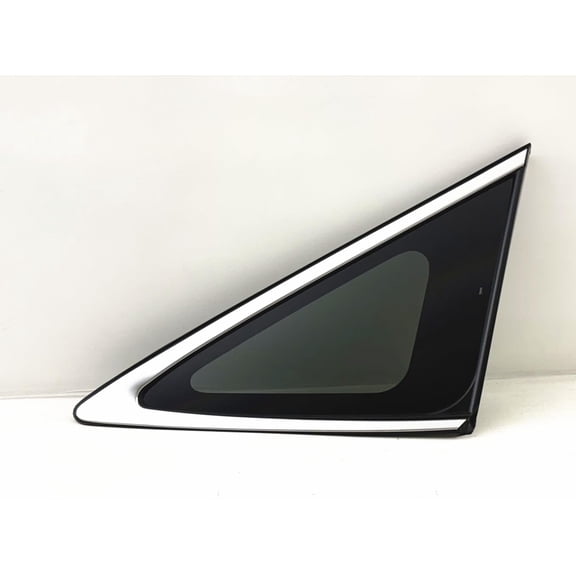 Tempered Passenger Right Side Rear Quarter Window Quarter Glass Compatible with Toyota Venza 2021-2024 Models