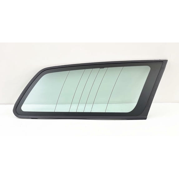 Tempered W/Antenna Passenger Right Side Rear Quarter Window Quarter Glass Compatible with Volvo V50 2005-2011 Models