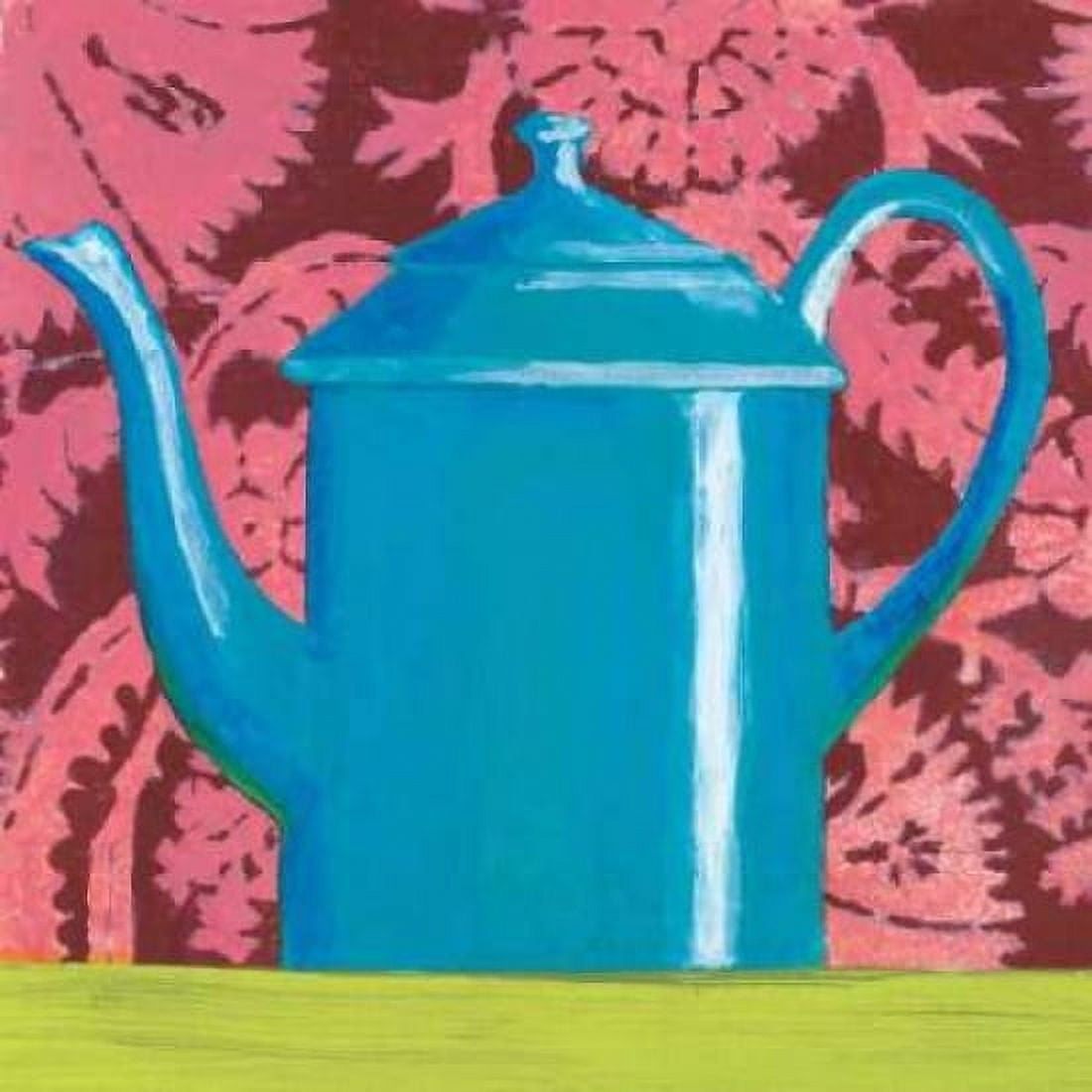 Tempest in a Teapot IV Canvas Art - Liz Jardine (24 x 24)