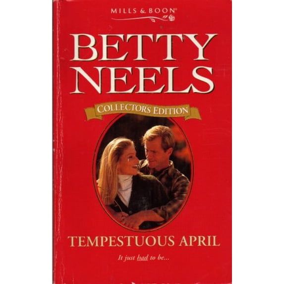 Pre-Owned Tempestuous April (Betty Neels) (Paperback) 0263806693 9780263806694