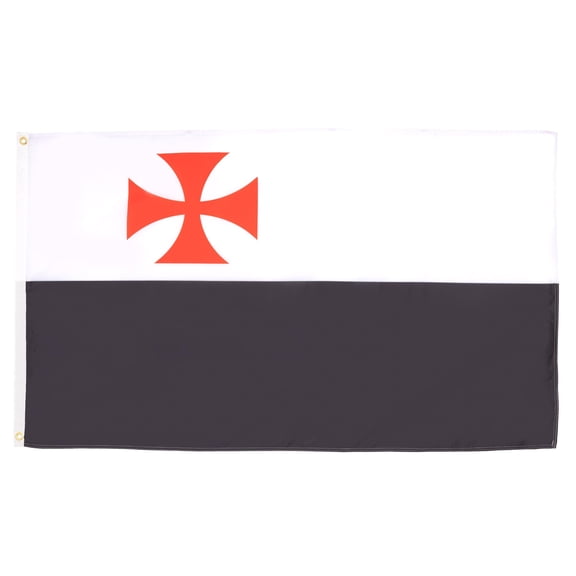 AZ Flag Templar order Crusades Flag 2x3 ft 100D Polyester 2 Grommets