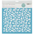 thumbnail image 1 of Template 12 Inch X 12 Inch-Leaves, 1 of 2