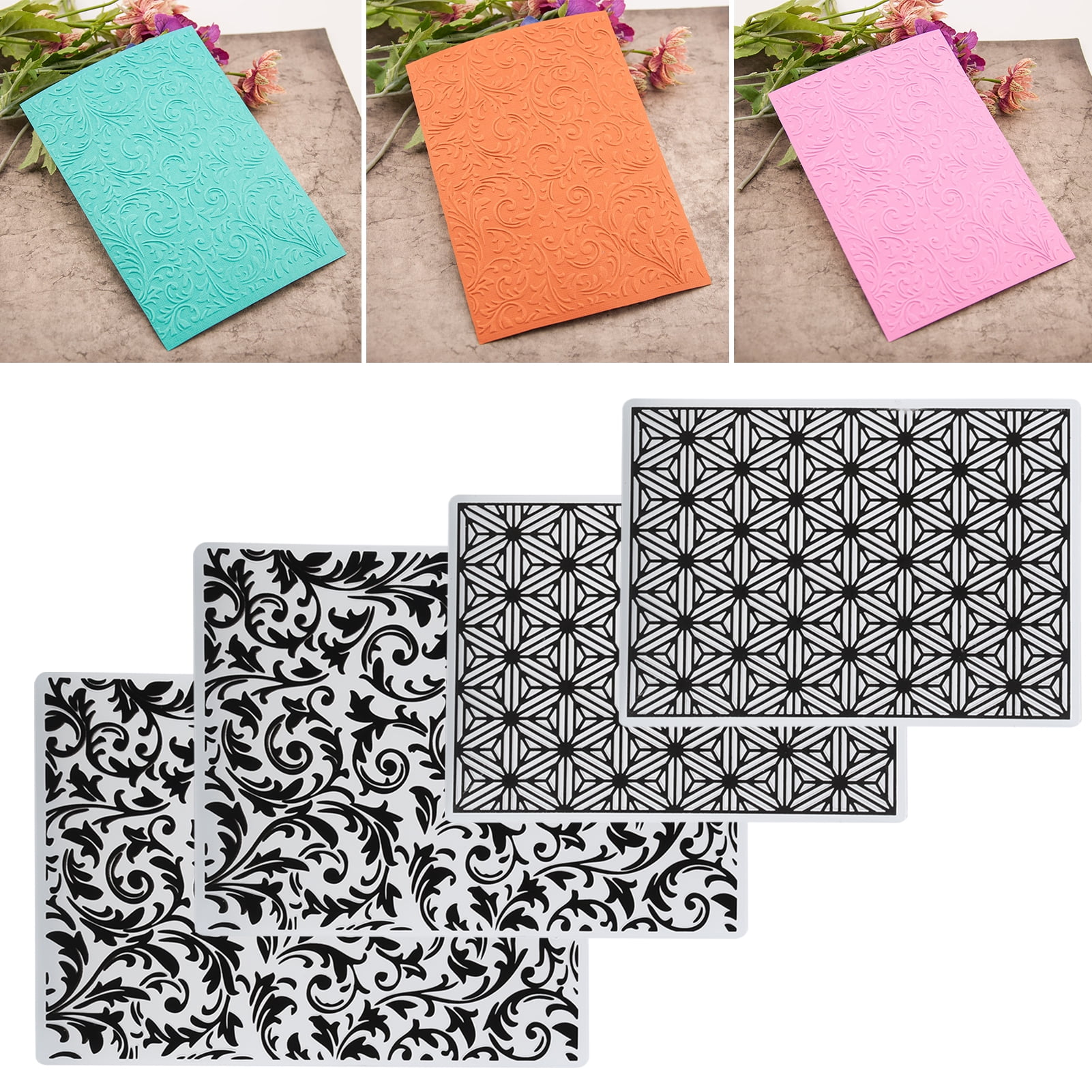 Template Folder Stencil, Rich Pattern Embossing Folders For Paper For Invitations For Ordinary
