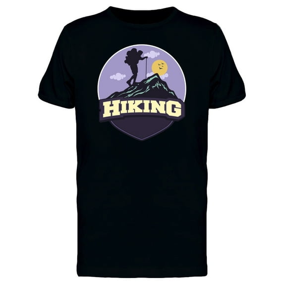 Template Hiking For Your Logo, Emblem And T-Shirt Men -Image by Shutterst, Male 3X-Large