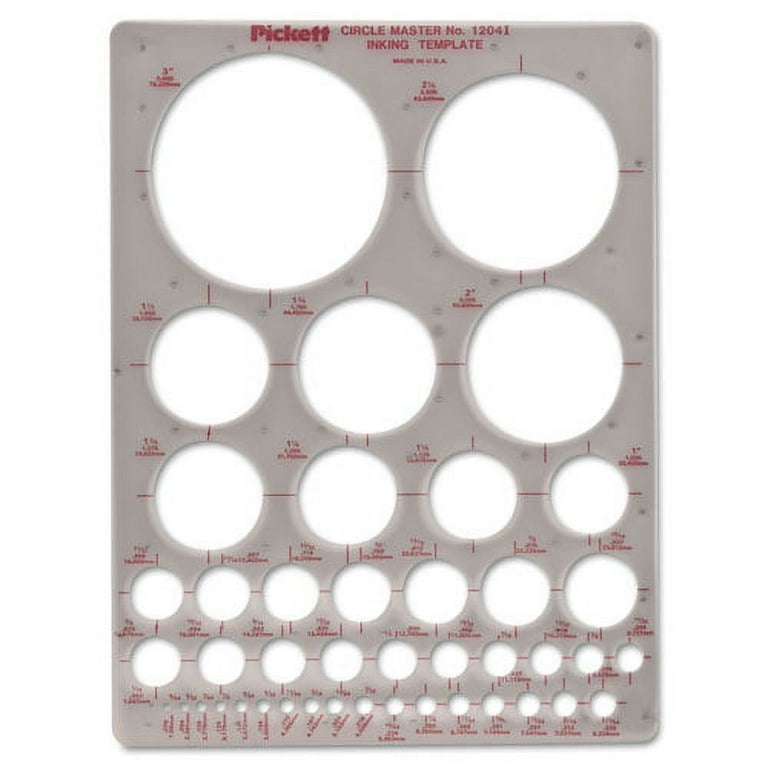 Templates, Circles, 7 x 10, Smoke Templates, Circles, 7 x 10, Smoke