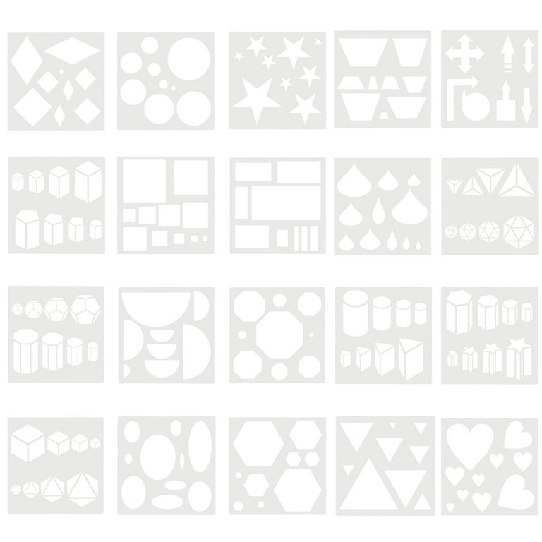 Templates Drawing Template Shape Stencils Stencil Painting Basic Geometry Kids Diy Hollow Graphic Scrapbooking Art - Walmart.com templates-drawing-template-shape-stencils-stencil-painting-basic-geometry-kids-diy-hollow-graphic-scrapbooking-art-walmart-com