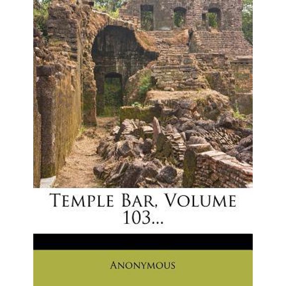 Temple Bar, Volume 103... Paperback