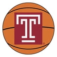 thumbnail image 1 of Temple Basketball Mat 27" diameter, 1 of 2