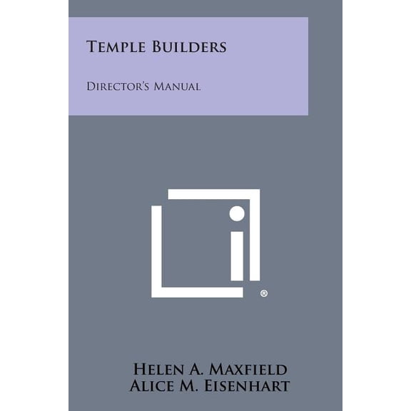 Temple Builders: Director's Manual, (Paperback)