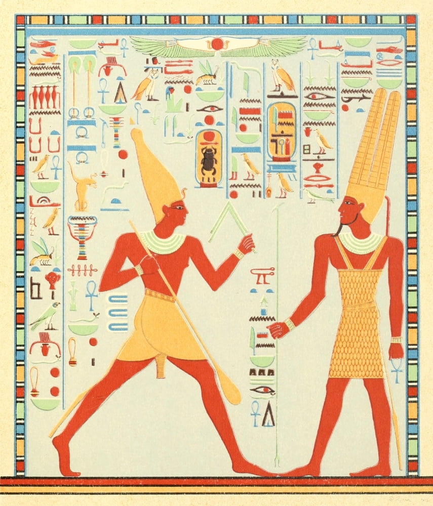 Temple DAmada 1926 Antichambre Paroi Nord Canvas Art - Unknown (18 x 24)