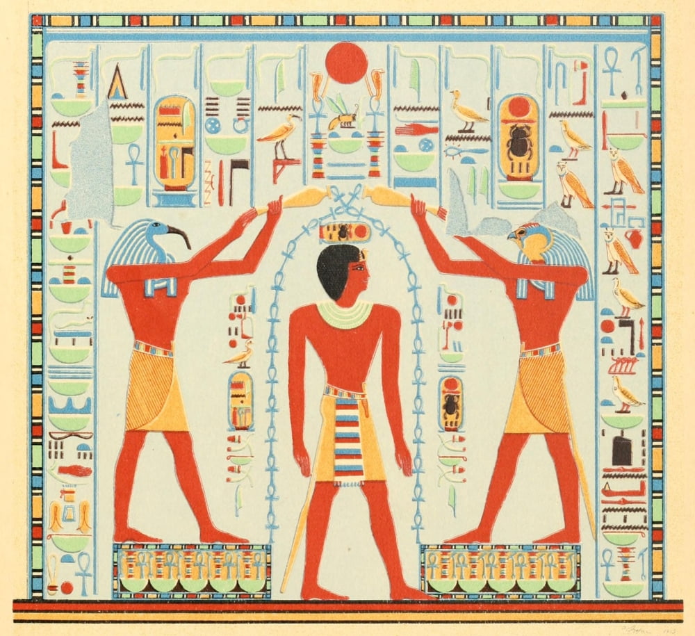 Temple DAmada 1926 Antichambre section de droite Canvas Art - Unknown (24 x 36)