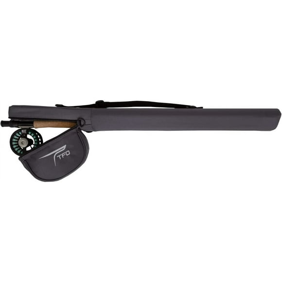 Temple Fork Outfitters 9' 4 piece NXT Black Label Kit Fly Rod Reel & Case
